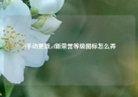 cf手动更新,cf新荣誉等级图标怎么弄