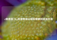 cf禽兽狙,70kg和禽兽狙运输船单瞬到底谁厉害