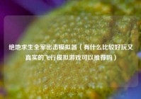 绝地求生全军出击模拟器（有什么比较好玩又真实的飞行模拟游戏可以推荐吗）