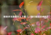 绝地求生国服怎么下载（ps5国行能玩战神吗）