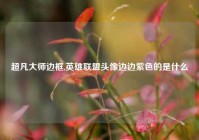 超凡大师边框,英雄联盟头像边边紫色的是什么