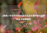 cf清刚,CF手游中有哪些适合玩生化僵尸模式的平民武器值得推荐