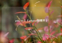 pubg too丨（pubgtool好用不）