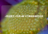 cf幸运骰子,cf手游20圈飞行棋没给最终奖励