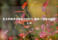 无主的黑市宝箱能开出什么,激战2三色匙宝箱怎么开