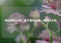 阿拉德战记第二部,只要肝就能一直玩的手游