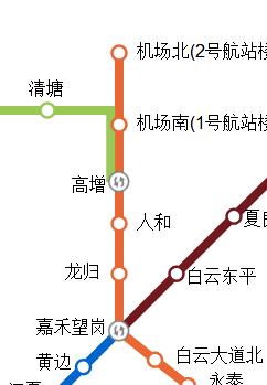 从广州市区到白云机场地铁多久？不同路线实测！