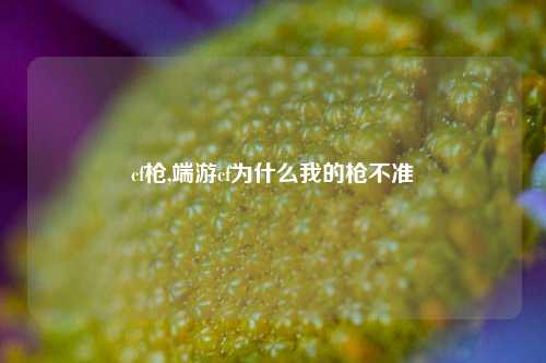 cf枪,端游cf为什么我的枪不准