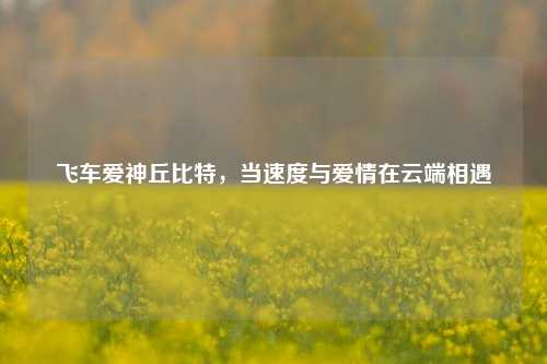 飞车爱神丘比特，当速度与爱情在云端相遇