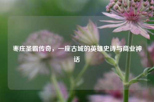 枣庄圣霸传奇，一座古城的英雄史诗与商业神话