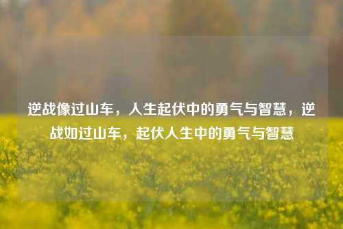 逆战像过山车，人生起伏中的勇气与智慧，逆战如过山车，起伏人生中的勇气与智慧