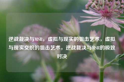 逆战裁决与MSR，虚拟与现实的狙击艺术，虚拟与现实交织的狙击艺术，逆战裁决与MSR的极致对决
